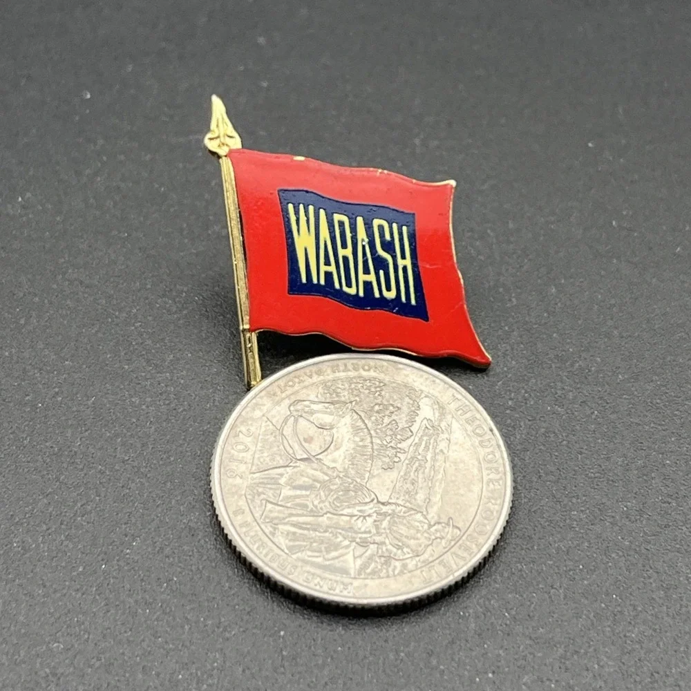 Wabash Railroad‎ Trains Lapel Hat Pin